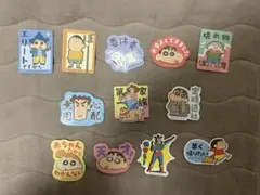 クレヨンしんちゃんお気持ちステッカー12枚セット