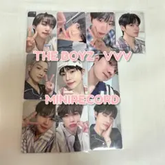 THE BOYZ ドボイズ VVV MINIRECORD トレカ 全員セット