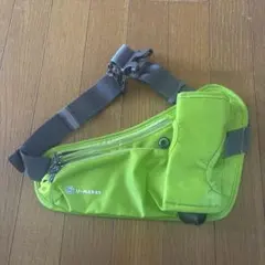 U-Makes グリーン ランニング　ウエストポーチ
