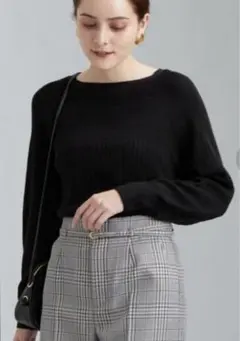 green label relaxing ニット