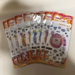 セリア　たまごっちキラキラシール３　４種類　コンプリート　8枚セット