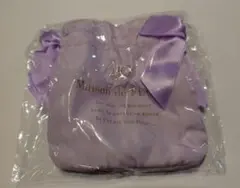 メゾンドフルール　ガチャガチャ　ダブルリボンギャザートートバッグ 紫