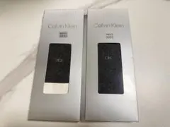 Calvin Klein メンズ ソックス 2足セット