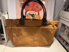 値下げDALTONブラウンキャンバストートバッグのサムネイル