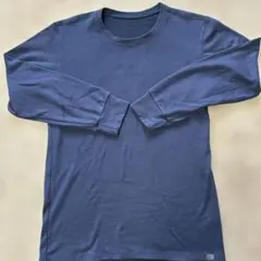 UNIQLOHEATTECH ULTRA WARM 長袖Tシャツ M ネイビー