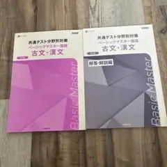共通テスト分野別対策 ベーシックマスター 国語 古文・漢文