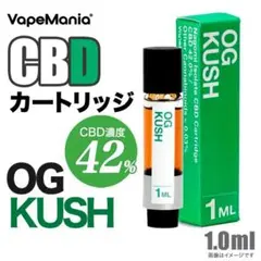 VapeMania CBD 94% CBG 3%ワックス【OGクッシュ】1G - メルカリ