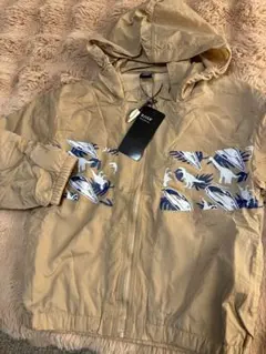 新品　OJICO ナイロンフリースジャケット　8A かがやき　新幹線　120