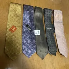 新品未使用品　大人のネクタイセット 5本入り　まとめ売り　うちイタリア製3品
