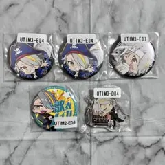 歌衣メイカ ウェブポン 缶バッジ アクキー 5点セット