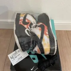 NIKE SB DUNK LOW RAYGUNS TIE-DYE BLACK