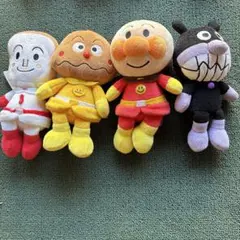 アンパンマン ぬいぐるみ 4体セット