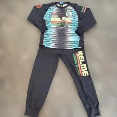 KELME ピステ上下セット 150サイズ ダークブルー