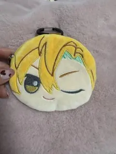 ヒプノシスマイク フェイスポーチ 伊弉一二三ちびぐるみカラビナ付きフェイスポーチ