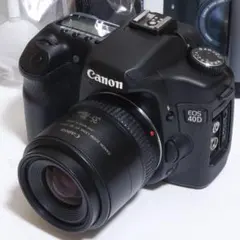 ☆スマホに送れる一眼レフ☆本格入門☆望遠☆キャノンEOS40Dセット cr