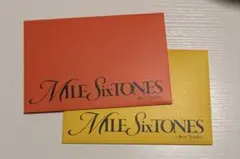 MILESixTONES 初回盤A・B ポストカードセット