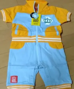 BABYDOLL 半袖ロンパース 80