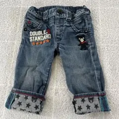 ダブルビー　デニムパンツ 100cm