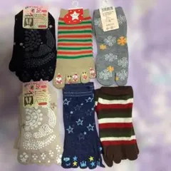 レディース 5本指ソックス 5足　足袋1足