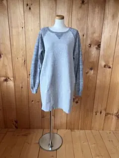 ロンハーマン/ワンピース/カットソー/スウェット/XS/コットン/グレー/長袖のサムネイル