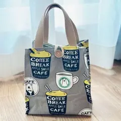トートバッグ ハンドバッグ キャンバス　ミニトートかわいい ランチバッグ