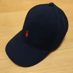 POLO ポロラルフローレン キャップ 帽子 ネイビー 紺 キッズ