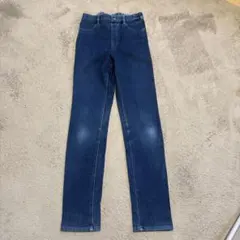 UNIQLO デニムパンツ 150 ダークブルー