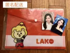 【最終値下げ】 NiziU マコ　ラコ　ポケットファイル　FCくじ　ステッカー