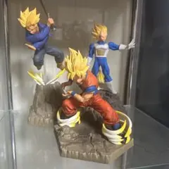 ドラゴンボール フィギュア 3体セット 孫悟空 ベジータ トランクスのサムネイル