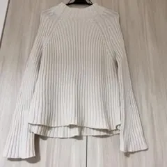 アイボリー ニットセーター 38/M