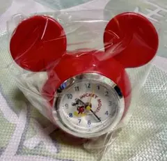 ディズニー ミッキーマウス タイプ デスククロック 置時計 三菱UFJ銀行のサムネイル