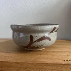 抹茶碗 鉄絵 草文様 茶道具のサムネイル