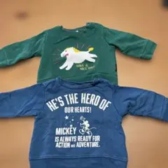 futafuta breeze トレーナー　2枚セット