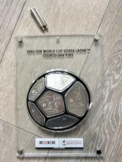 2002 FIFAワールドカップ カウントダウンピン 5個セット