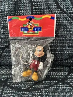 【レトロ】　ディズニー　ミッキーマウス　キーホルダー