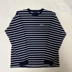 BEAMS HEART ストライプ長袖カットソー Lサイズ