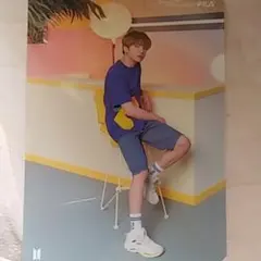 bts バンタン　ジョングク　クリアファイル Fila フィラ　jungkook