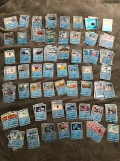 ポケモンカード　みずタイプ　まとめ売り