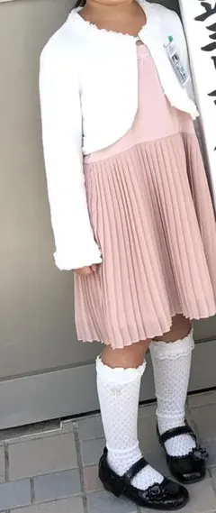 プリーツワンピース とボレロセット