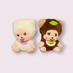 モンチッチ フレンズマスコット チムたん ＆タヌタヌ 2体まとめ売り