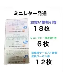 ✳︎❣️ JR京都伊勢丹　ジェイアール京都伊勢丹 JR西日本グループ株主優待割引券のサムネイル