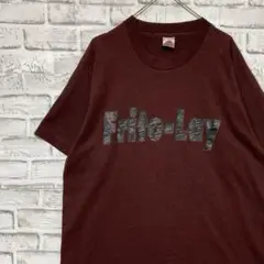 USA製90sヴィンテージTシャツ！シングルステッチ　ブラウン半袖古着XL 24