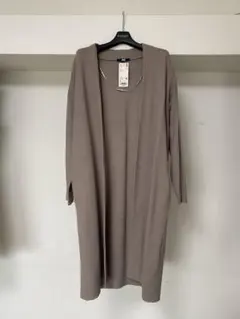 UNIQLOユニクロ★スフレヤーンニットコート★ブラウン★新品★S