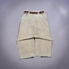 90s〜00s レイバーパンツ JNCO KIKWEAR風 ワイド コーデュロイ