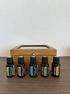 dōTERRA エッセンシャルオイル 21本 木箱セット - メルカリ