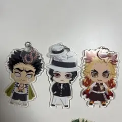 鬼滅の刃 3体セット　全員集中！みつめて！アクリルチャーム2