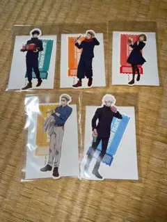 呪術廻戦　渋谷事変×死滅回遊　ダイカットステッカー5枚セット