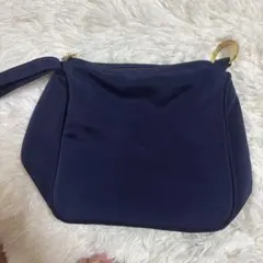 Christian Dior 化粧　ポーチ ネイビー