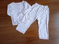 さくらんぼ柄パジャマ 100cm ピンク