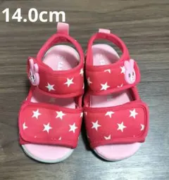 【週末お値下げ】ホットビスケッツ ベビーサンダル 14.0